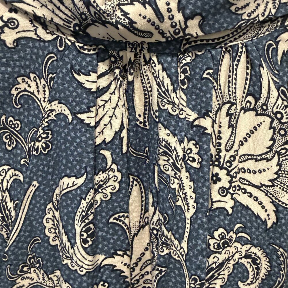 Boho, floral blue dress. H&M - size Medium. - Picture 6 of 6